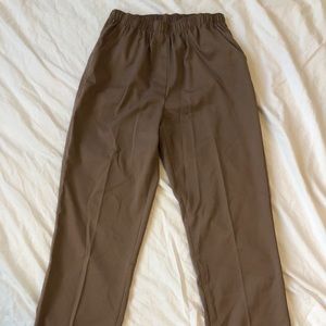 Really soft brown trousers!